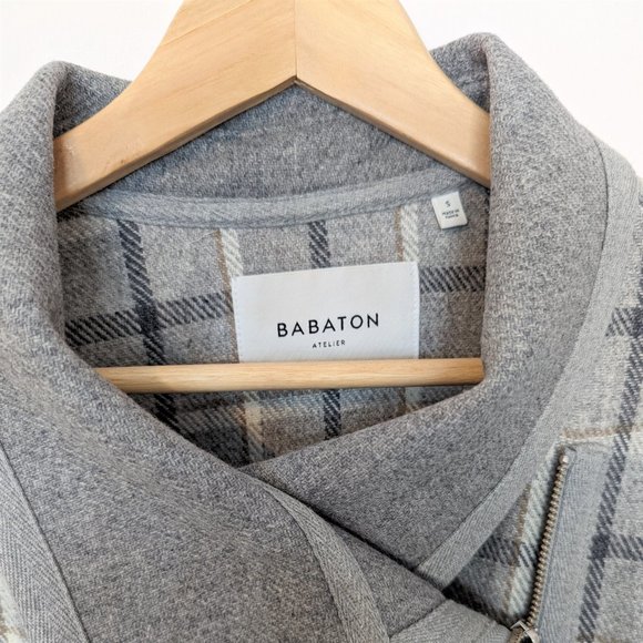 Aritzia Babaton Plaid Cormac Coat, Wool, Size S - Picture 6 of 10